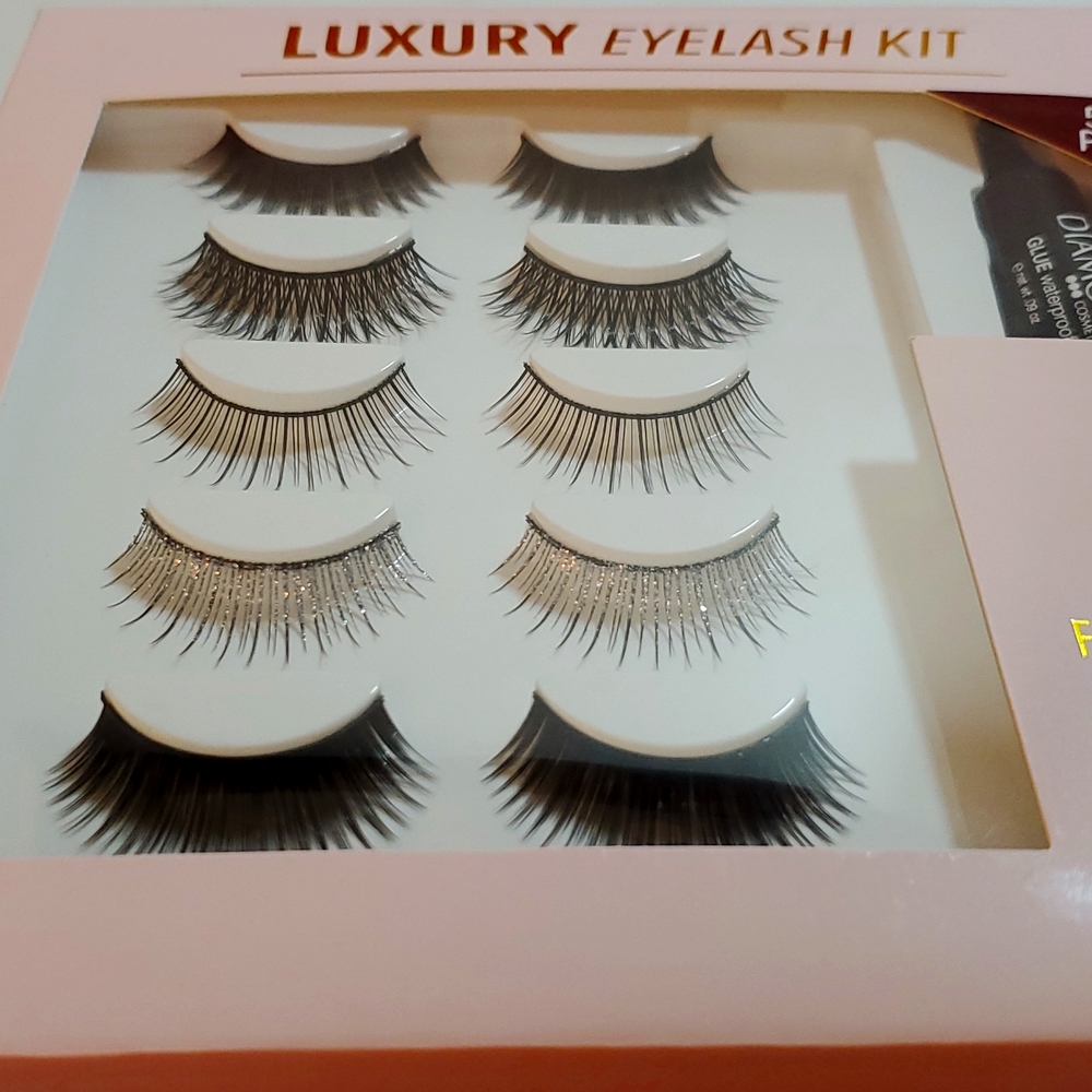 Luxury Eyelash Kits 6 packages